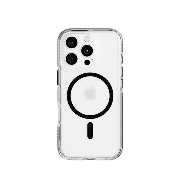 Tech21 iPhone 16 Pro Skal EvoCrystal MagSafe Svart