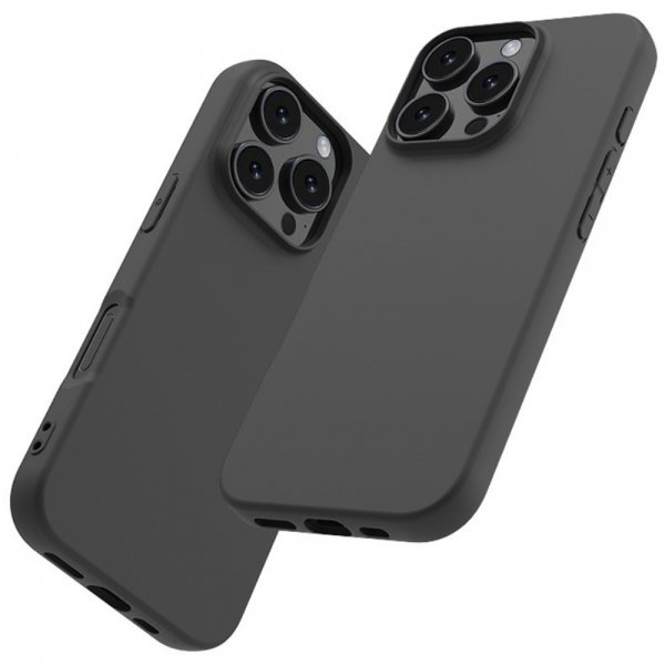 Nordic Covers iPhone 16 Pro Skal Feather Series Raven Black