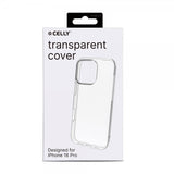 Celly iPhone 16 Pro Skal GELSKIN Transparent