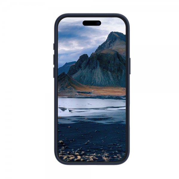 dbramante1928 iPhone 16 Pro Skal Iceland Ultra D3O MagSafe Kickstand Blå