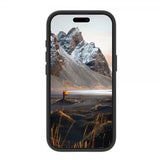 dbramante1928 iPhone 16 Pro Skal Iceland Ultra D3O MagSafe Kickstand Svart