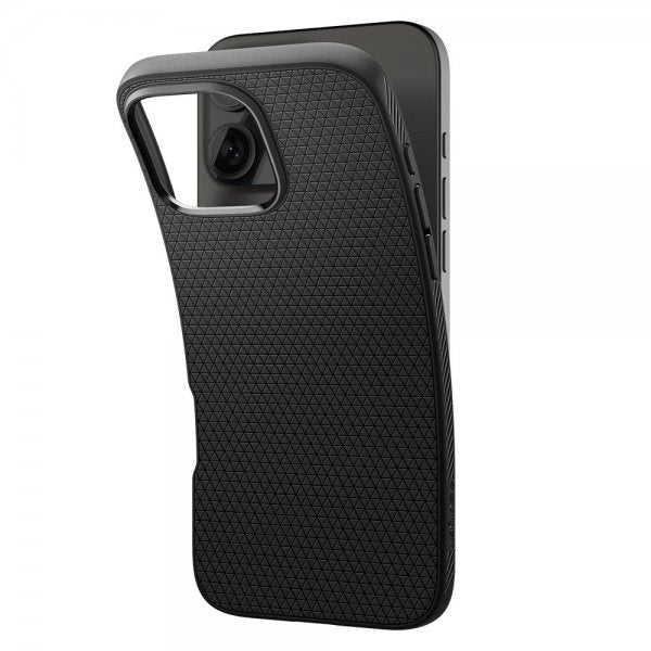 Spigen iPhone 16 Pro Skal Liquid Air Matte Black