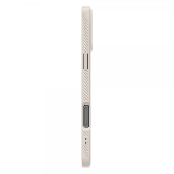 Spigen iPhone 16 Pro Skal Liquid Air Natural Titanium