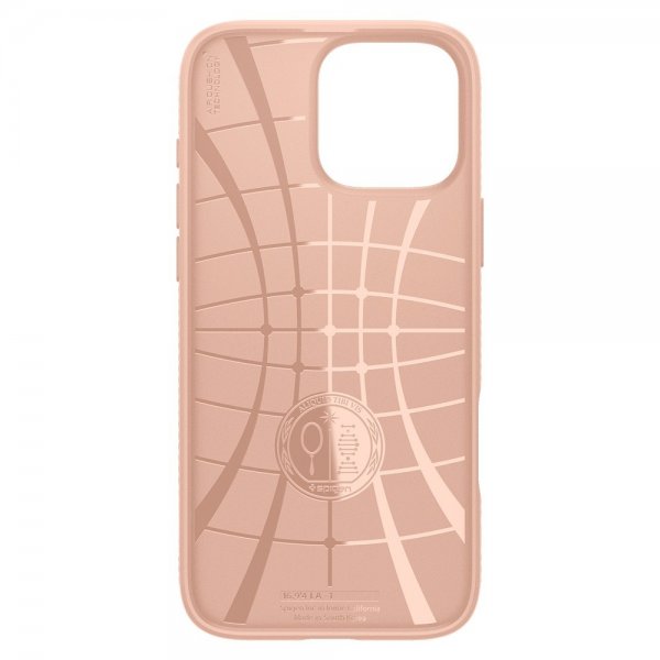 Spigen iPhone 16 Pro Skal Liquid Air Rose Titanium