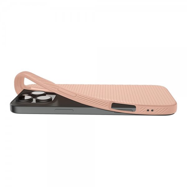 Spigen iPhone 16 Pro Skal Liquid Air Rose Titanium