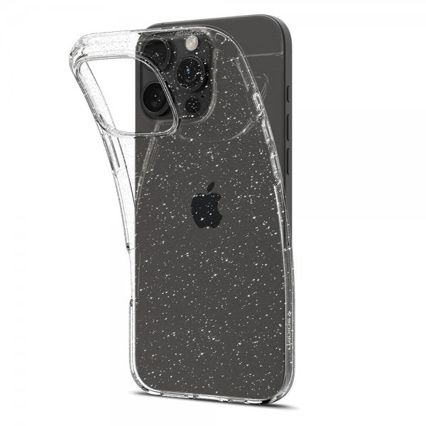 Spigen iPhone 16 Pro Skal Liquid Crystal Glitter Crystal Quartz