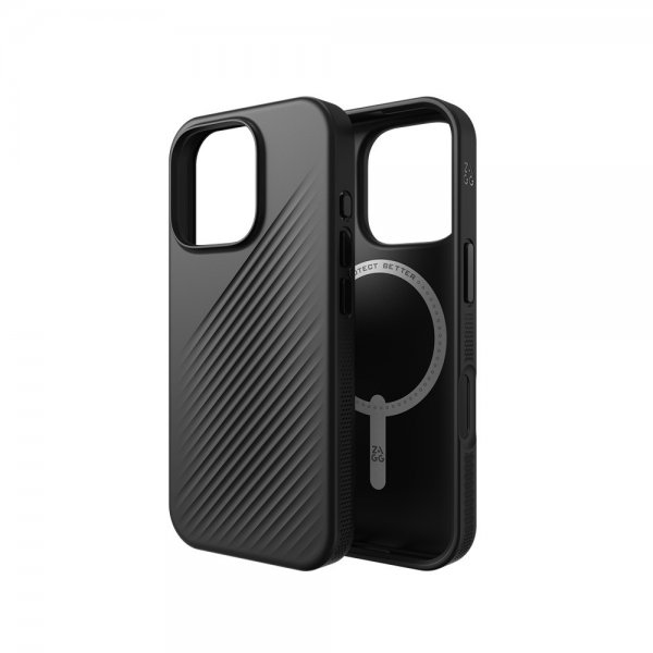 ZAGG iPhone 16 Pro Skal Luxe Snap Svart