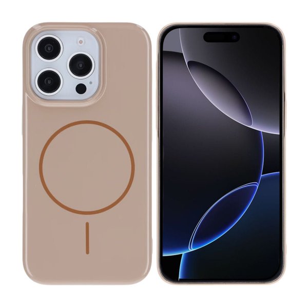 iPhone 16 Pro Skal TPU MagSafe Blank Guld