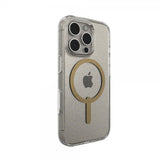ZAGG iPhone 16 Pro Skal Milan Snap Gold Glitter