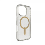 ZAGG iPhone 16 Pro Skal Milan Snap Gold Glitter