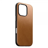 Nomad iPhone 16 Pro Skal Modern Leather Case English Tan
