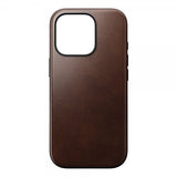 Nomad iPhone 16 Pro Skal Modern Leather Case Horween Rustic Brown