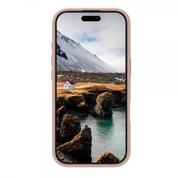 dbramante1928 iPhone 16 Pro Skal Monaco MagSafe Pink Sand