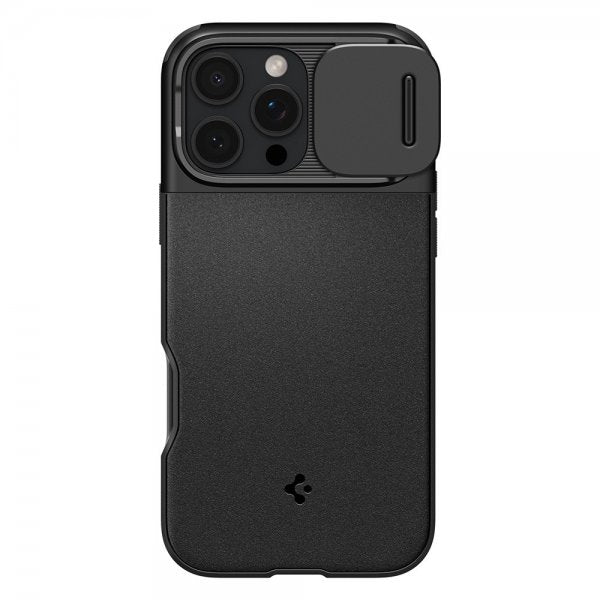 Spigen iPhone 16 Pro Skal Optik Armor MagFit Svart