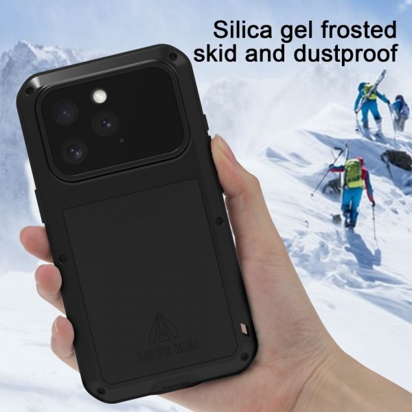 Love Mei iPhone 16 Pro Skal Powerful Case