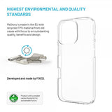 Fixed iPhone 16 Pro Skal ReStory Transparent