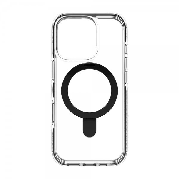 ZAGG iPhone 16 Pro Skal Santa Cruz Snap Ring Stand Svart