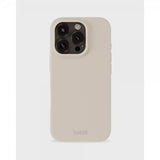 holdit iPhone 16 Pro Skal Silikon Light Beige