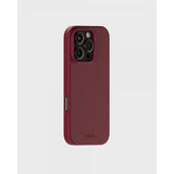 holdit iPhone 16 Pro Skal Silikon Red Velvet