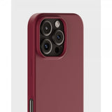 holdit iPhone 16 Pro Skal Silikon Red Velvet