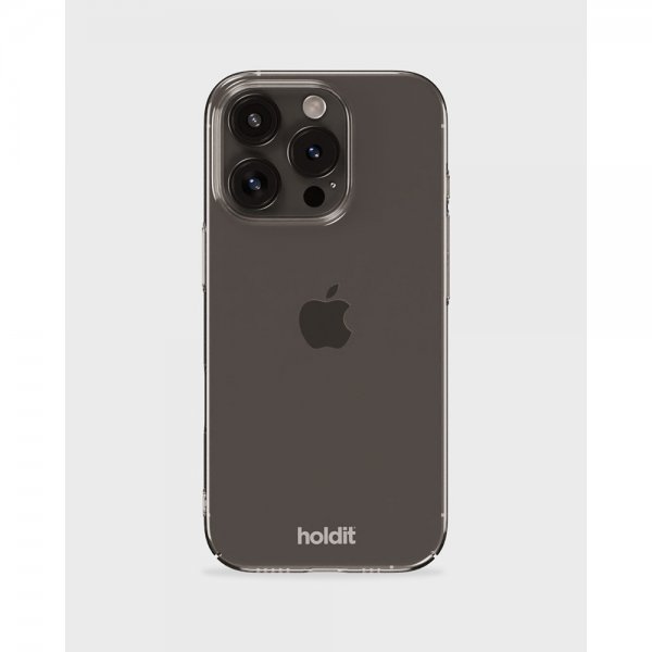 holdit iPhone 16 Pro Skal Slim Case Transparent