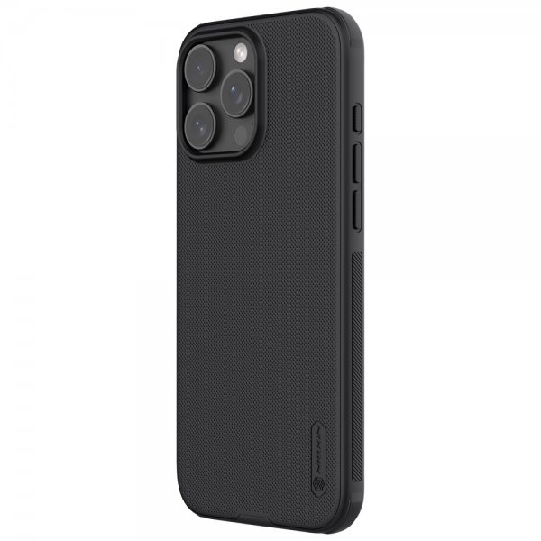 Nillkin iPhone 16 Pro Skal Super Frosted Shield Pro MagSafe Svart