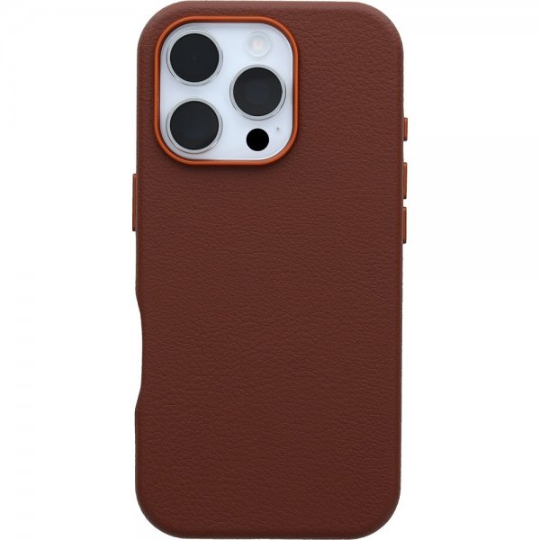 Otterbox iPhone 16 Pro Skal Symmetry Cactus Leather MagSafe Rich Adobe