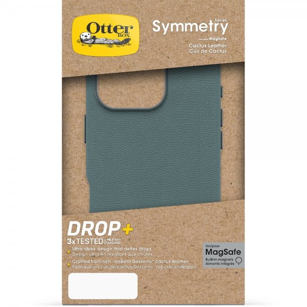 Otterbox iPhone 16 Pro Skal Symmetry Cactus Leather MagSafe Sagebrush