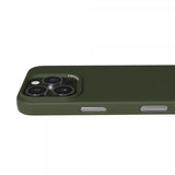 Nudient iPhone 16 Pro Skal Thin Case MagSafe Pine Green