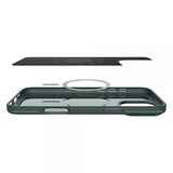 Spigen iPhone 16 Pro Skal Thin Fit MagFit Abyss Green