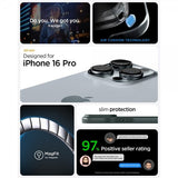 Spigen iPhone 16 Pro Skal Thin Fit MagFit Abyss Green