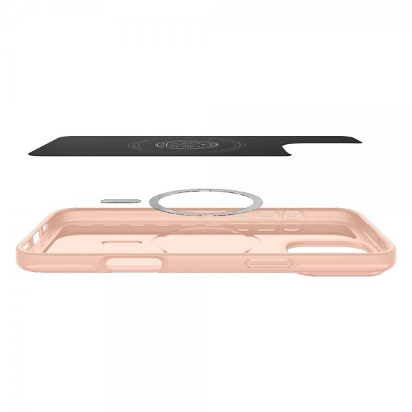 Spigen iPhone 16 Pro Skal Thin Fit MagFit Rose Titanium