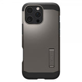 Spigen iPhone 16 Pro Skal Tough Armor MagFit Gunmetal