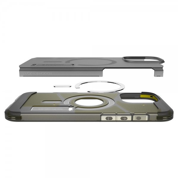 Spigen iPhone 16 Pro Skal Tough Armor T MagFit Frost Black