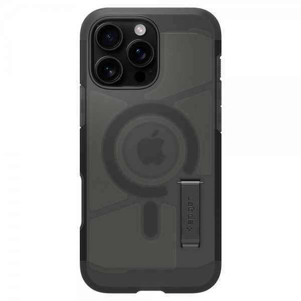 Spigen iPhone 16 Pro Skal Tough Armor T MagFit Frost Black
