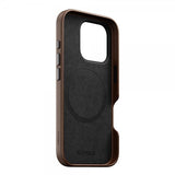 Nomad iPhone 16 Pro Skal Traditional Leather Case Brun