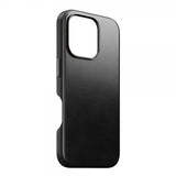Nomad iPhone 16 Pro Skal Traditional Leather Case Horween Svart
