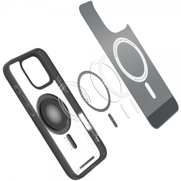 Spigen iPhone 16 Pro Skal Ultra Hybrid Classic MagFit Svart