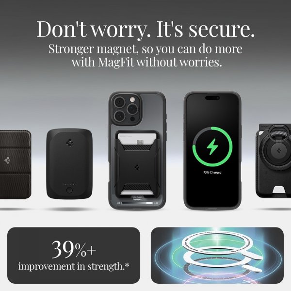 Spigen iPhone 16 Pro Skal Ultra Hybrid Classic MagFit Svart