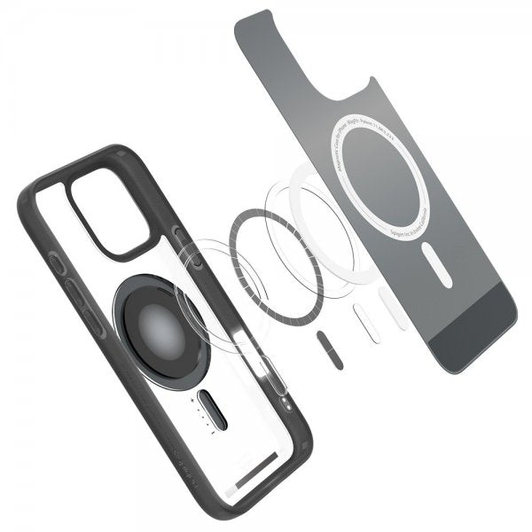 Spigen iPhone 16 Pro Skal Ultra Hybrid Classic MagFit Svart