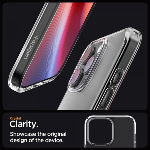Spigen iPhone 16 Pro Skal Ultra Hybrid Frost Clear