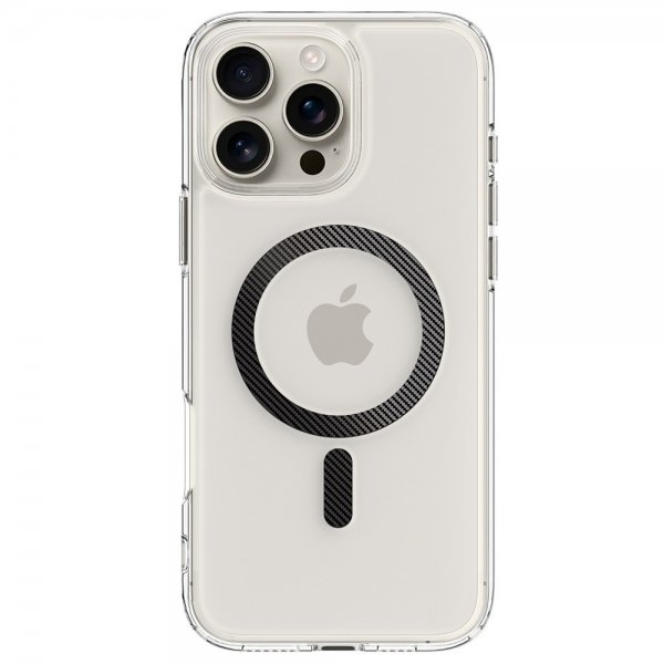 Spigen iPhone 16 Pro Skal Ultra Hybrid MagFit Carbon Fiber