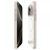 Spigen iPhone 16 Pro Skal Ultra Hybrid MagFit Frost Natural Titanium
