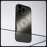 Spigen iPhone 16 Pro Skal Ultra Hybrid MagFit Frost Natural Titanium