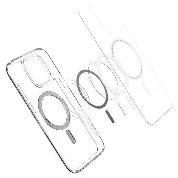 Spigen iPhone 16 Pro Skal Ultra Hybrid MagFit Graphite