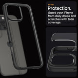 Spigen iPhone 16 Pro Skal Ultra Hybrid Matte Svart
