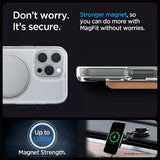 Spigen iPhone 16 Pro Skal Ultra Hybrid S MagFit Crystal Clear