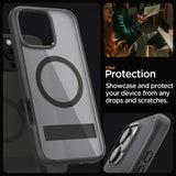Spigen iPhone 16 Pro Skal Ultra Hybrid S MagFit Frost Black