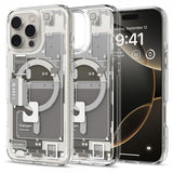 Spigen iPhone 16 Pro Skal Ultra Hybrid Zero One MagFit Natural Titanium