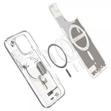 Spigen iPhone 16 Pro Skal Ultra Hybrid Zero One MagFit Natural Titanium